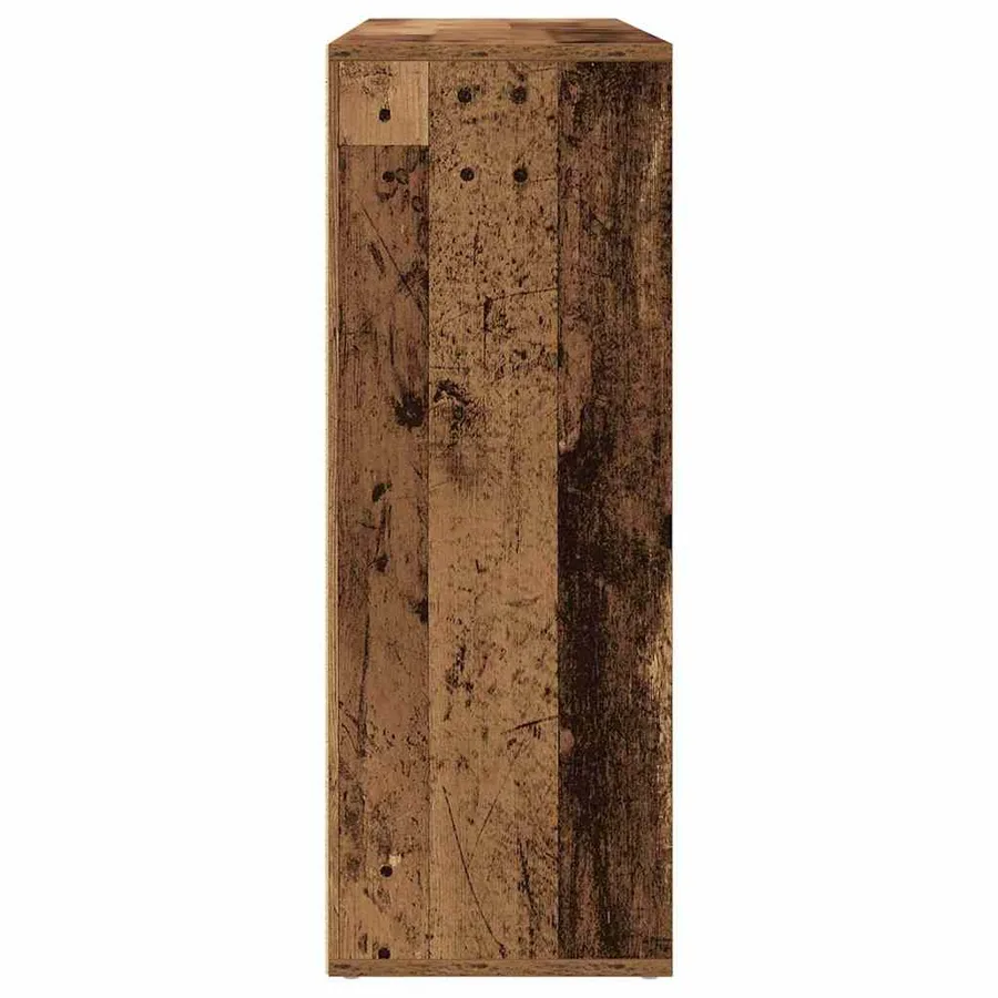 Buffet 2 pcs Bois ancien 60 x 31 x 84 cm Bois d'ingénierie - 7
