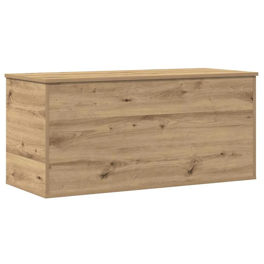 Boîte de Rangement chêne artisanal 100 x 42 x 46 cm - 2