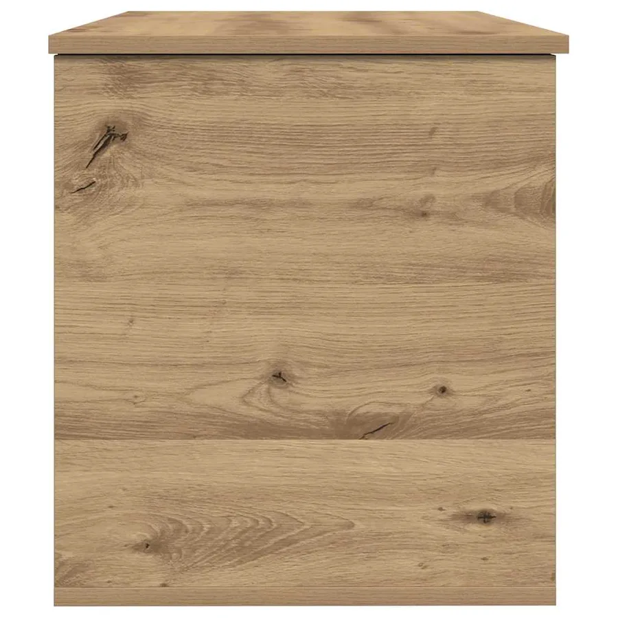 Boîte de Rangement chêne artisanal 100 x 42 x 46 cm - 7