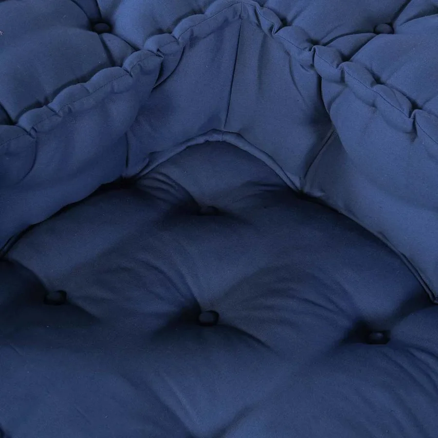 Unité de canapé modulaire 3 pcs Indigo Tissu - 11