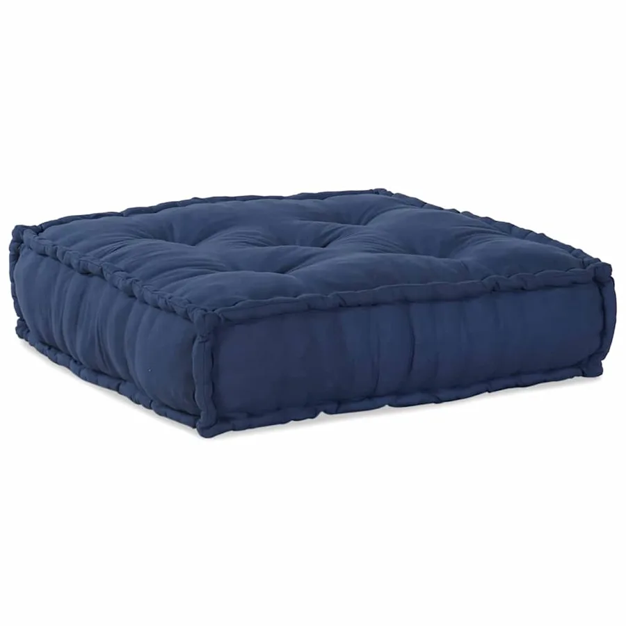 Unité de canapé modulaire 3 pcs Indigo Tissu - 5