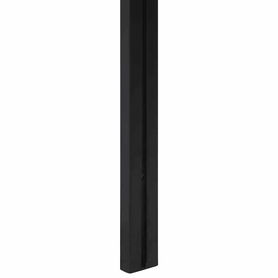 Tête de lit 100 cm bois massif d'acacia et fer - 8