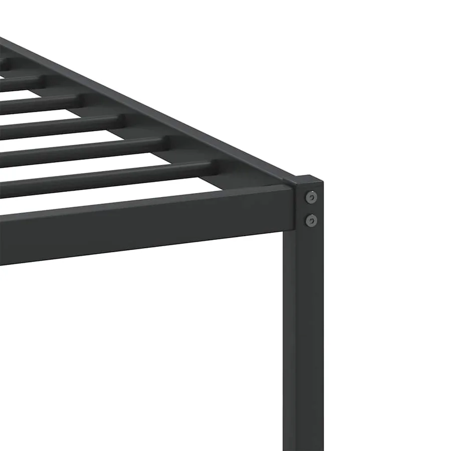 Cadre de lit sans matelas chêne sonoma 100x190 cm - 10