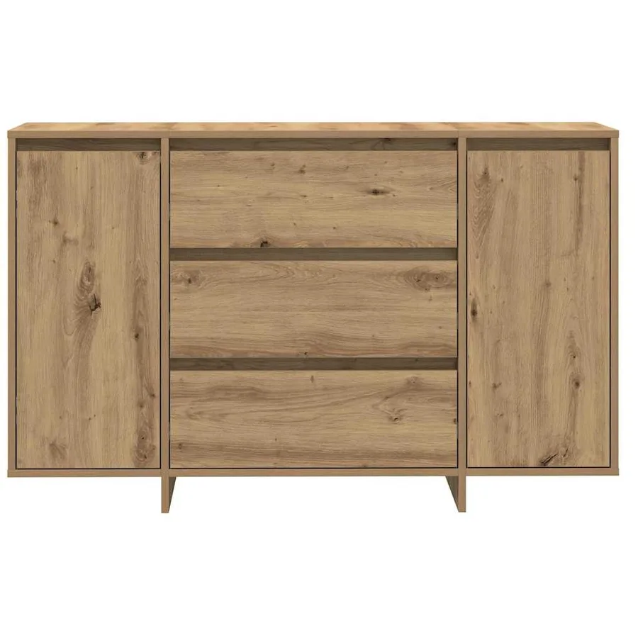 Buffet Chêne artisanal 120 x 41 x 75 cm Bois d'ingénierie - 6