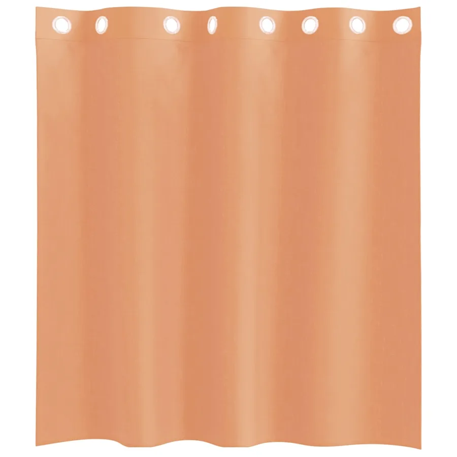 Rideaux en voile avec œillets 2 pcs terre cuite - 4