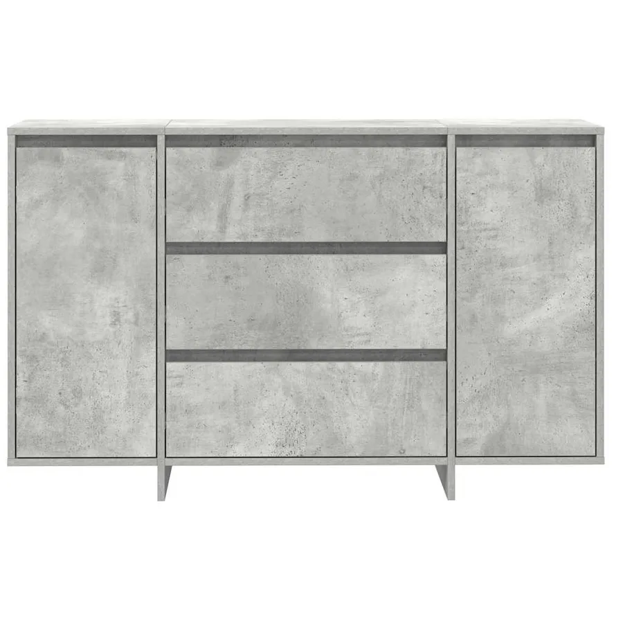 Buffet Gris béton 120 x 41 x 75 cm Bois d'ingénierie - 6