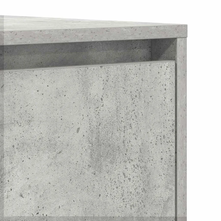 Buffet Gris béton 120 x 41 x 75 cm Bois d'ingénierie - 9