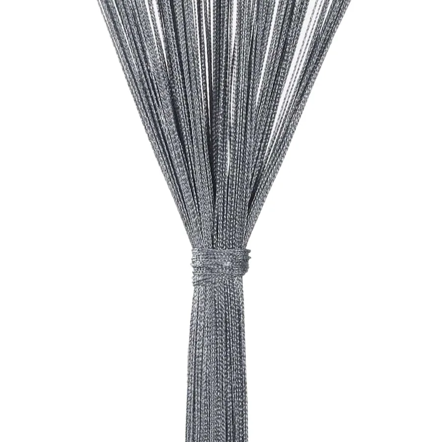 Rideaux à fils 2 pièces Anthracite 100x250 cm - 7