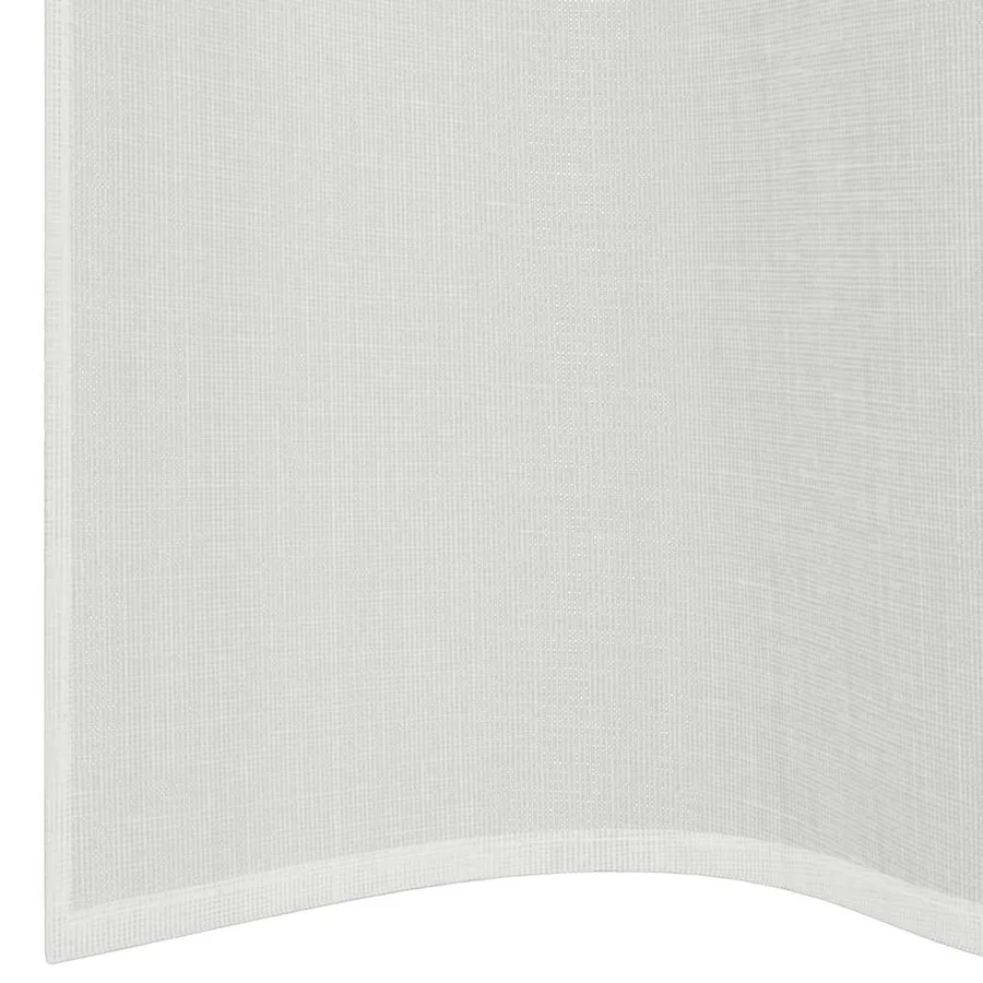 Rideaux en voile avec œillets 2 pcs blanc - 6