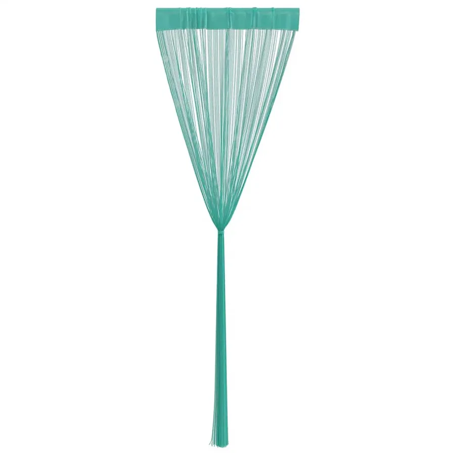 Rideaux à fils 2 pcs turquoise 100x250 cm - 5