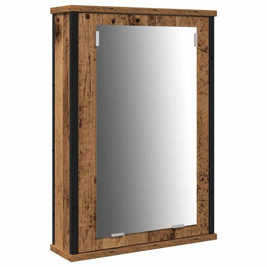 Meubles de salle de bain 3 pcs Marron Bois d'ingénierie - 5