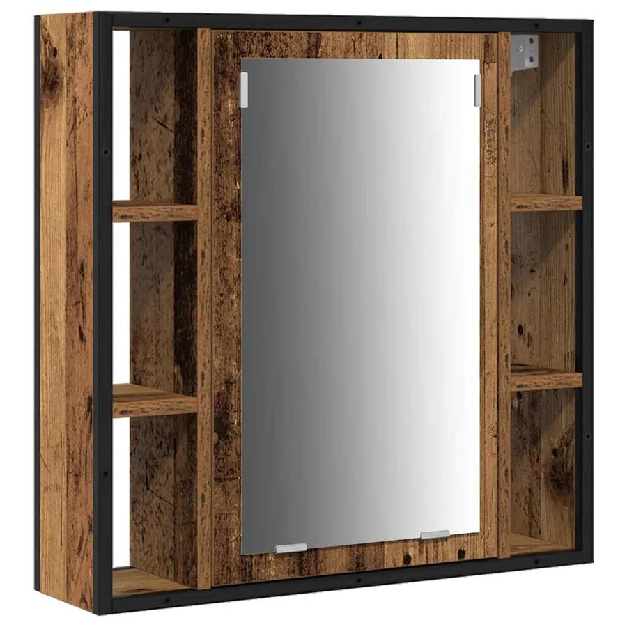 Meubles de salle de bain 3 pcs Marron Bois d'ingénierie - 5