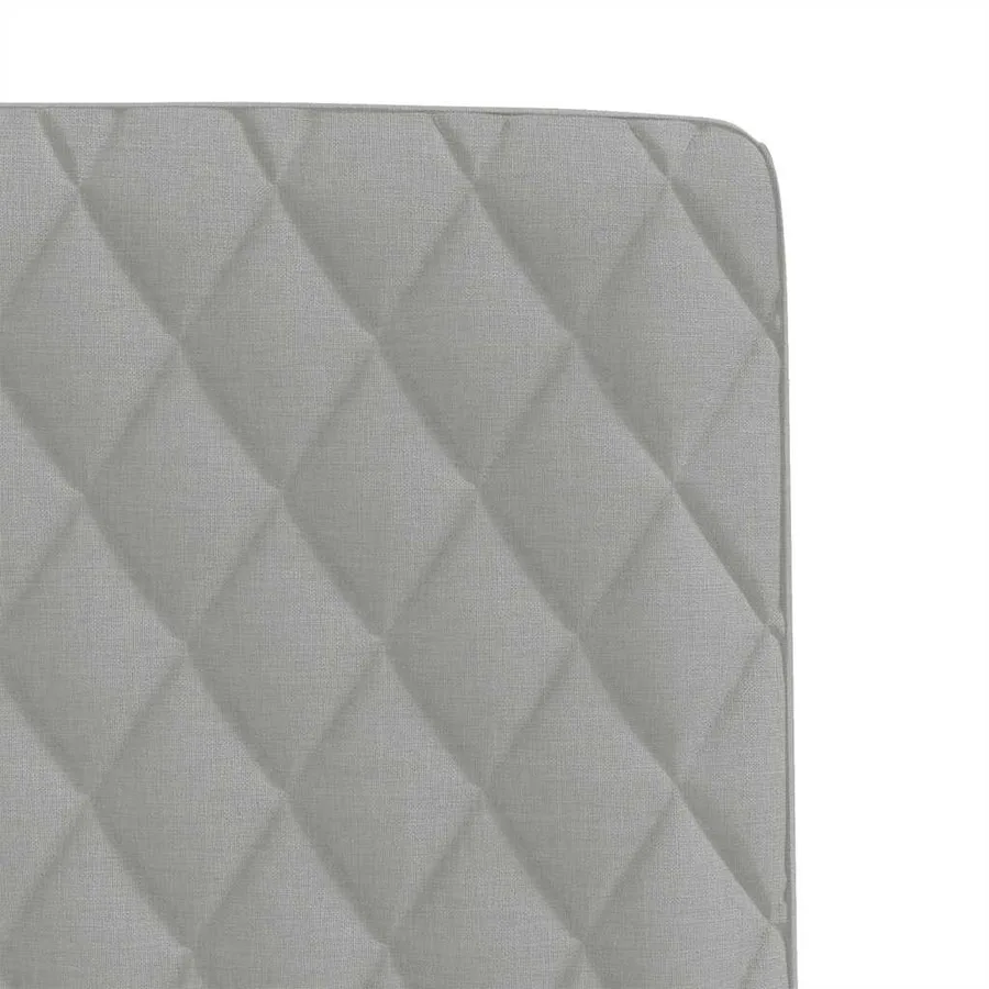 Chaises à manger lot de 6 gris nuage tissu - 7