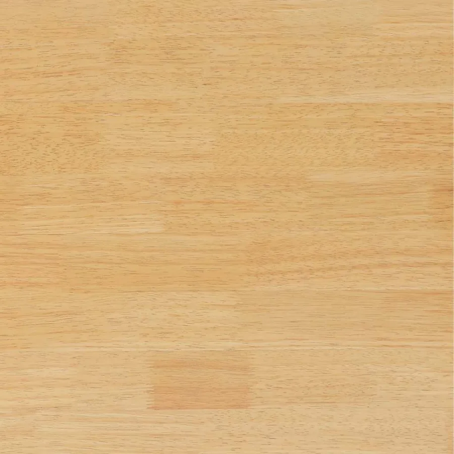 Tabourets de bar 2 pcs naturel bois massif d'hévéa - 9