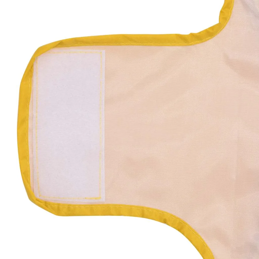 Imperméable pour chien avec bandes réfléchissantes en polyester jaune taille M - 11
