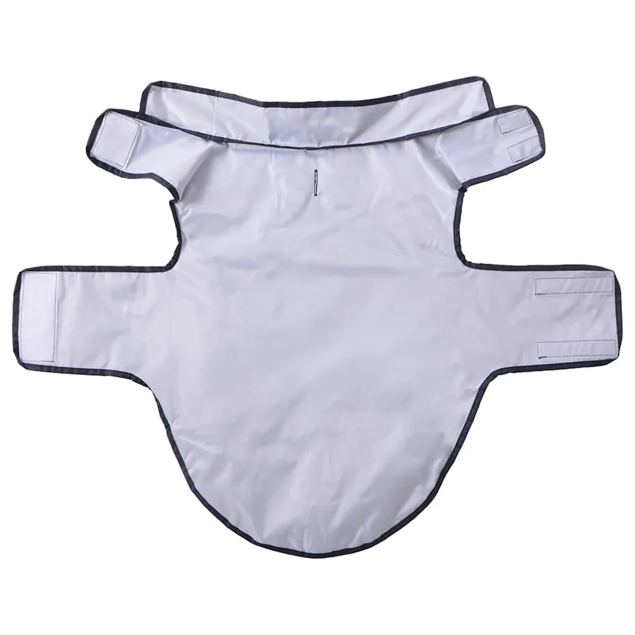 Imperméable pour chien avec bandes réfléchissantes polyester bleu marine taille XL - 5