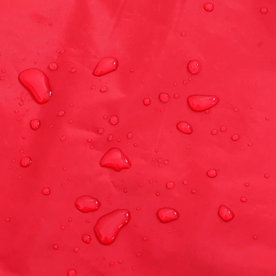 Imperméable pour chien avec bandes réfléchissantes en polyester rouge taille 2XL - 9