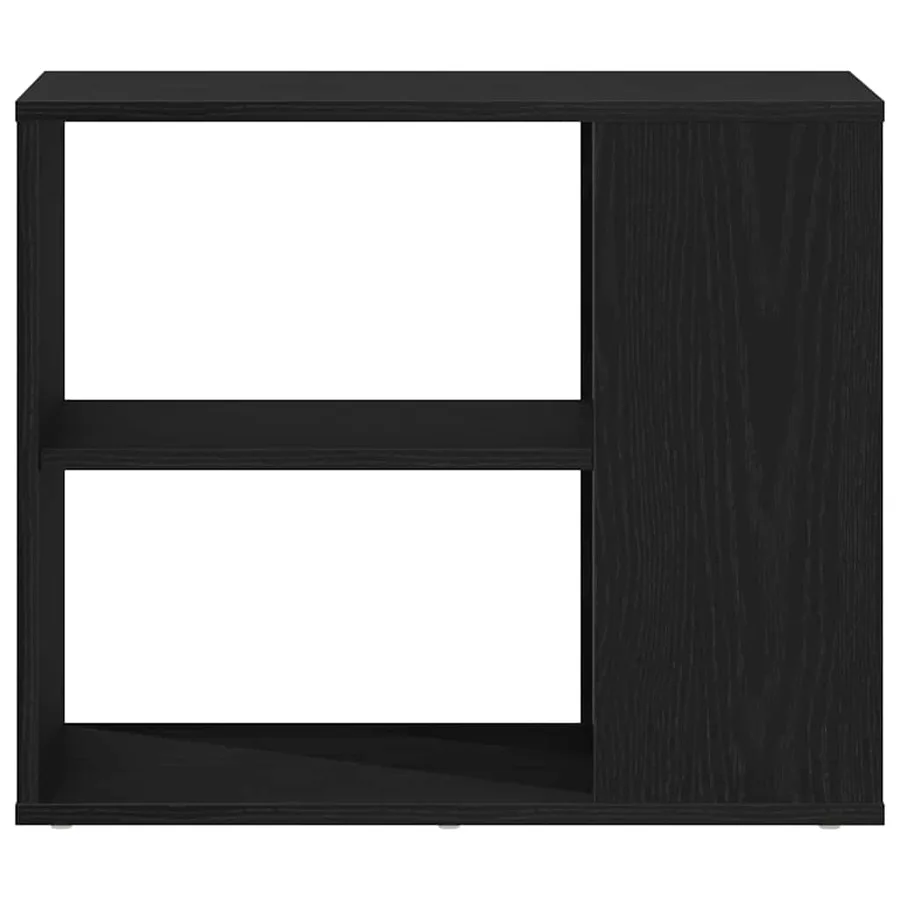 Buffet avec tiroir Chêne noir 60 x 30 x 50 cm Bois d'ingénierie - 6