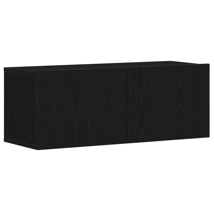 Ensemble meuble TV 3 pcs Chêne noir 130,5 x 30 x 140 cm - 4
