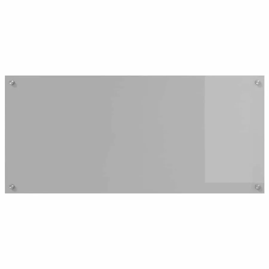 Crédence de cuisine Gris clair 110 x 50 cm verre trempé - 4