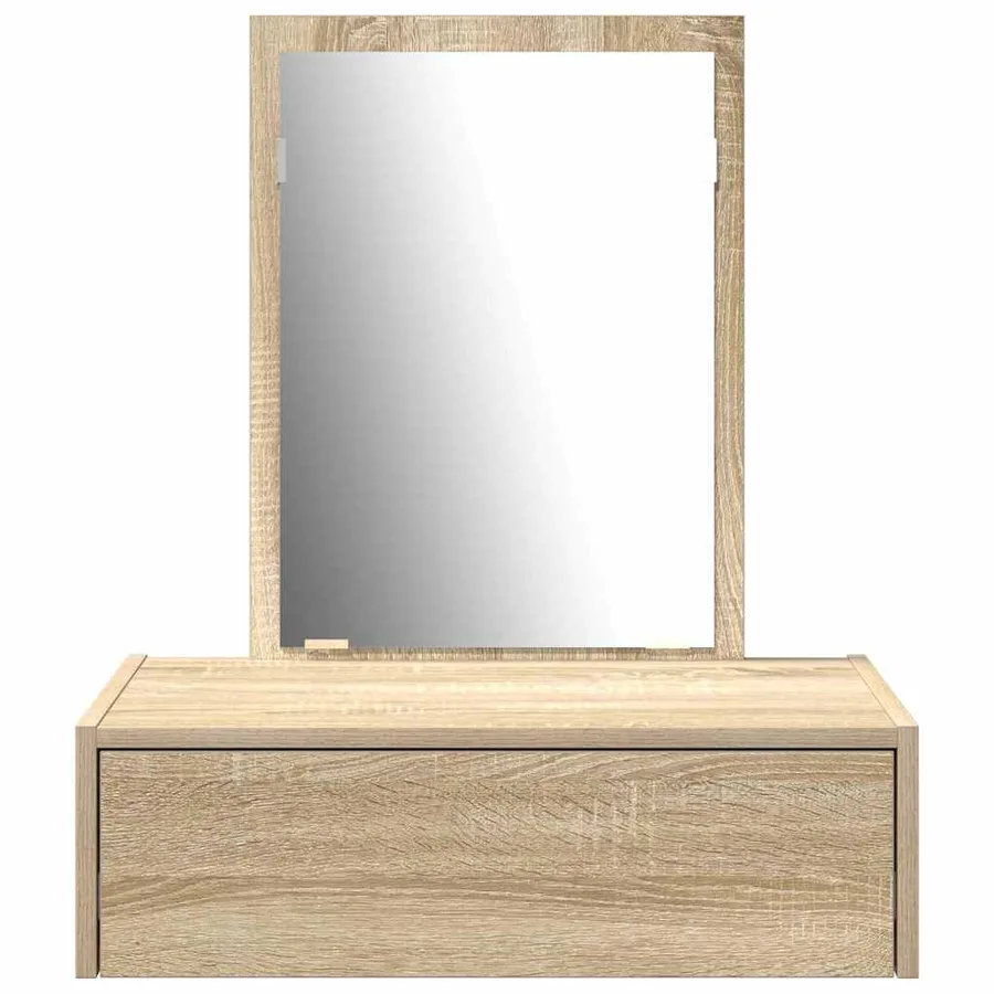 Table de Toilette Marron 60 x 40 x 70 cm Bois d'ingénierie - 6