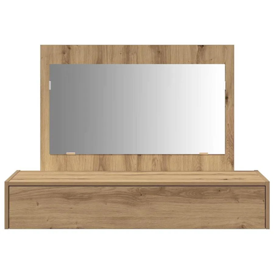 Table de Toilette Marron 100 x 40 x 70 cm Bois d'ingénierie - 6