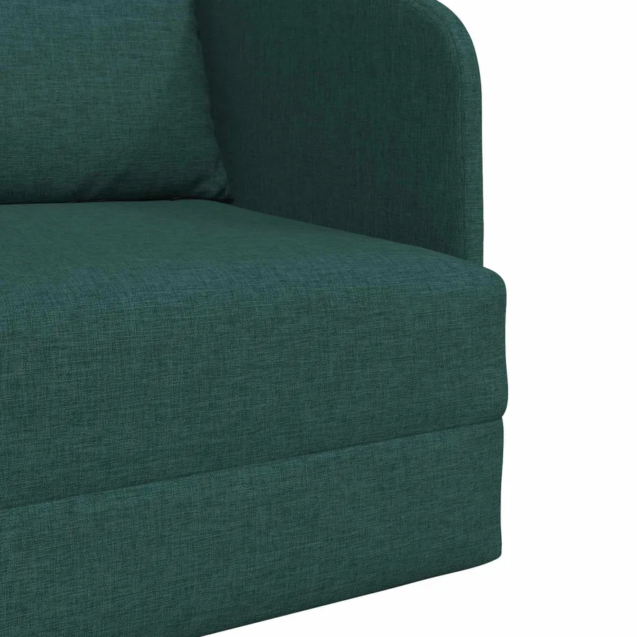Canapé-Lit Vert foncé 65 x 80 x 83 cm tissu - 9