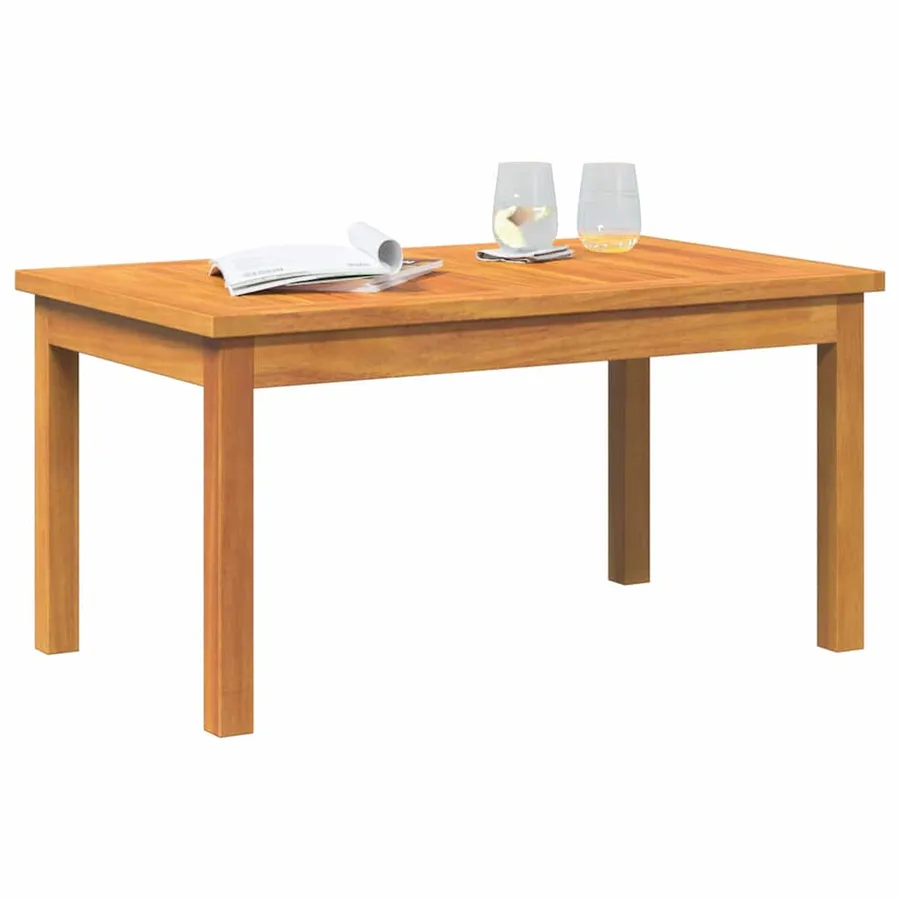 Table basse Huile Naturelle Bois d'Acacia Massif - 3