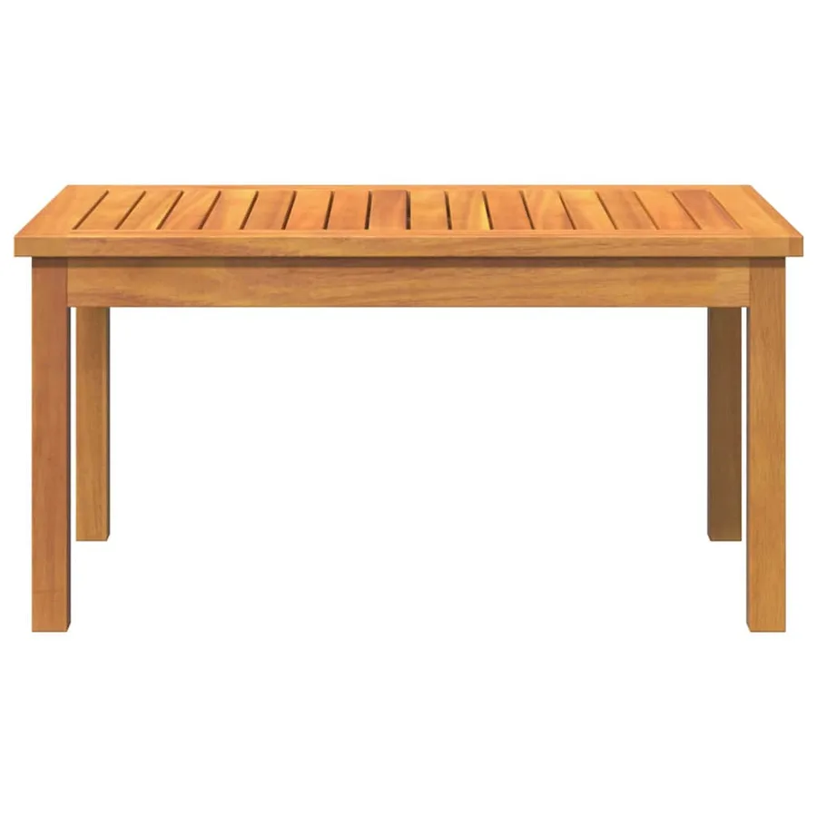 Table basse Huile Naturelle Bois d'Acacia Massif - 6