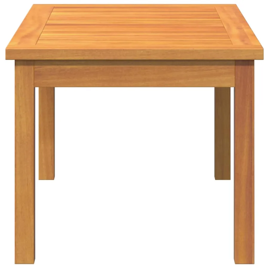 Table basse Huile Naturelle Bois d'Acacia Massif - 7