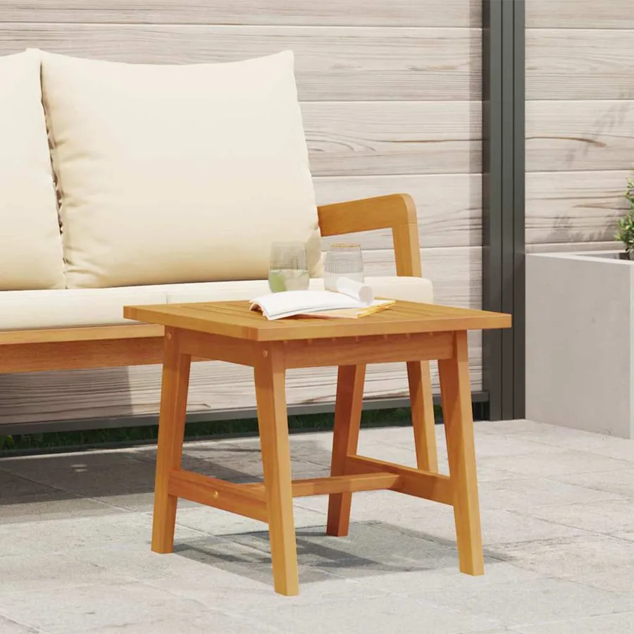 Table d'appoint Huile Naturelle 45 x 45 x 40 cm