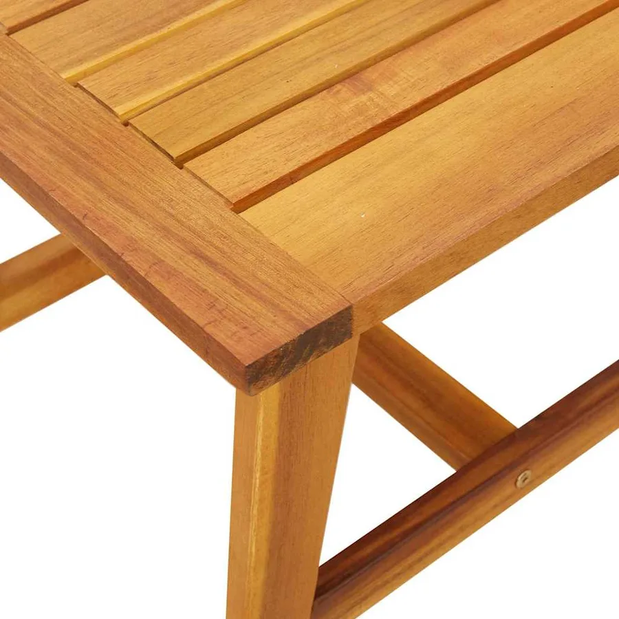 Table d'appoint Huile Naturelle 45 x 45 x 40 cm - 9