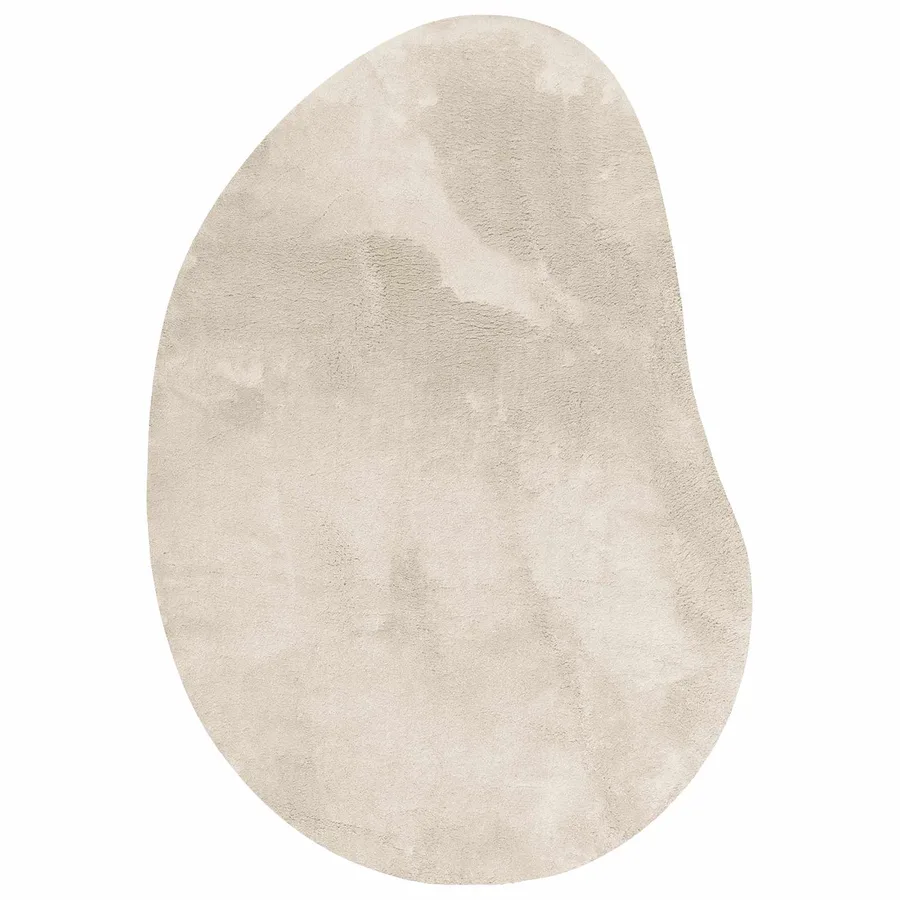 Tapis de surface HUARTE Beige 100 x 200 cm Polyester - 2