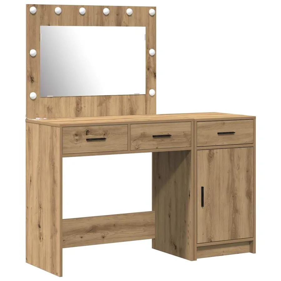 Table de Toilette 2 pcs Marron 40 x 41 x 75 cm - 2