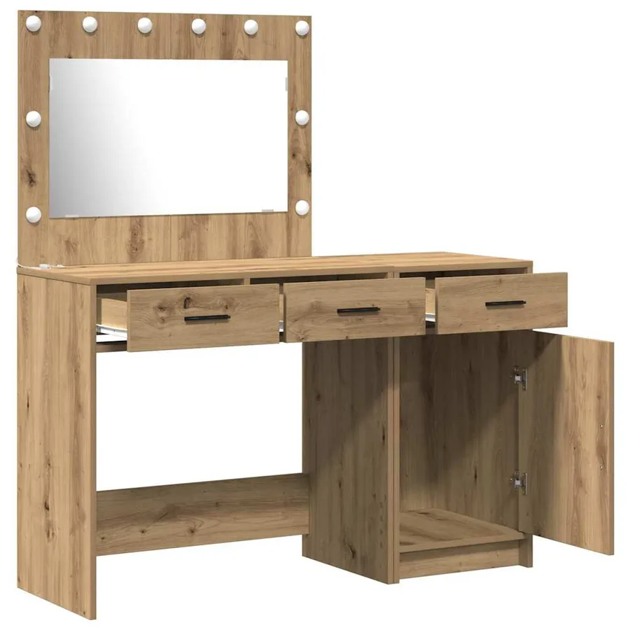Table de Toilette 2 pcs Marron 40 x 41 x 75 cm - 6
