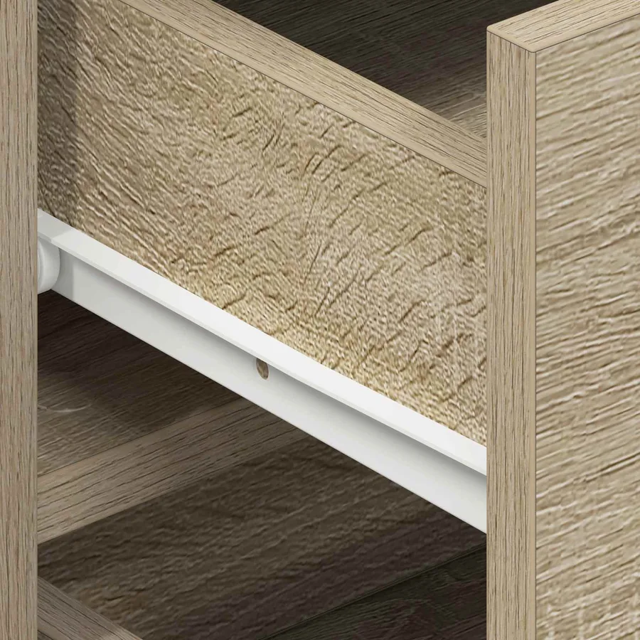 Buffet Chêne Sonoma 120 x 36 x 69 cm Bois d'ingénierie - 8