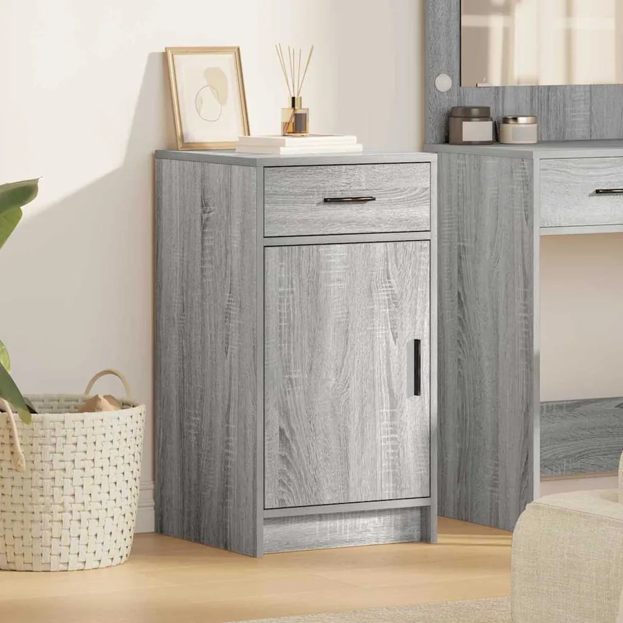 Buffet Gris Sonoma 40 x 40.5 x 75 cm Bois d'ingénierie