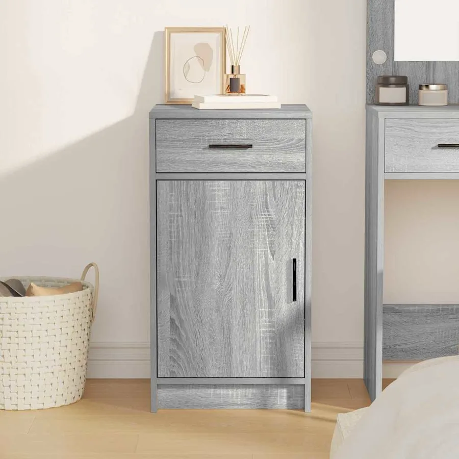 Buffet Gris Sonoma 40 x 40.5 x 75 cm Bois d'ingénierie - 4
