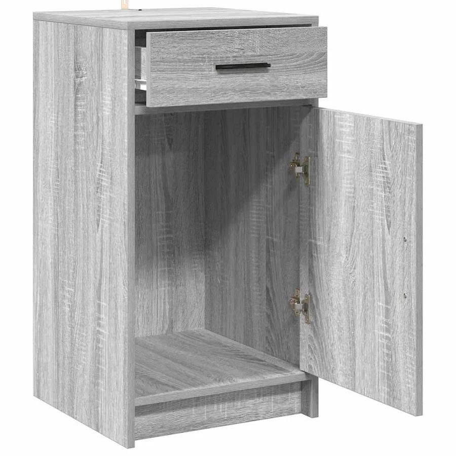 Buffet Gris Sonoma 40 x 40.5 x 75 cm Bois d'ingénierie - 5