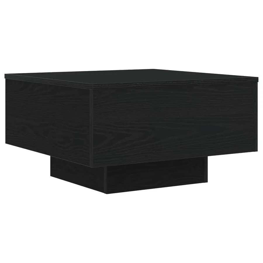 Table basse Chêne noir 55 x 55 x 31 cm Bois d'ingénierie - 5