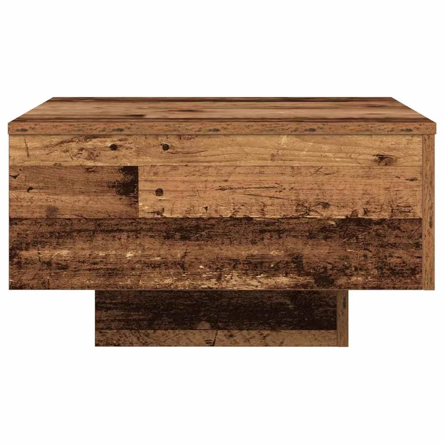 Table basse Bois ancien 55 x 55 x 31 cm Bois d'ingénierie - 6