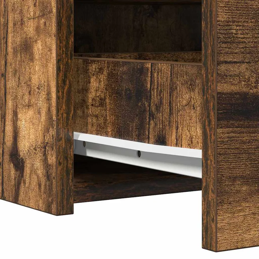 Table de Toilette Marron 60 x 40 x 70 cm Bois d'ingénierie - 8