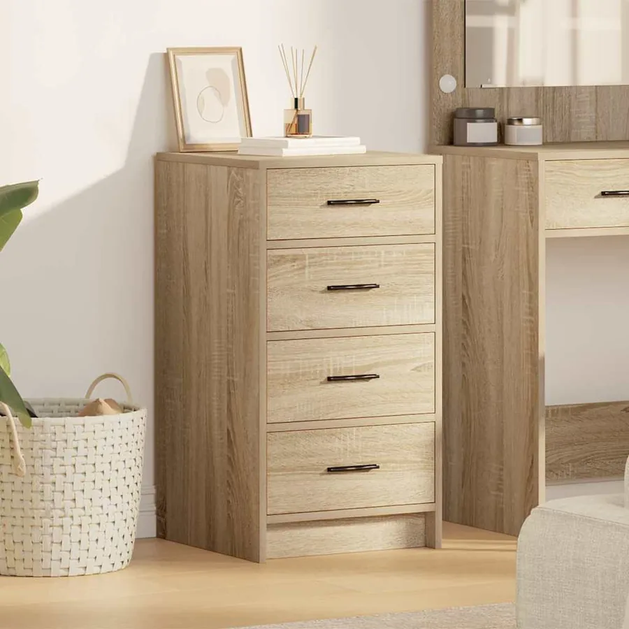 Buffet Chêne sonoma 40 x 41 x 75 cm Bois d'ingénierie