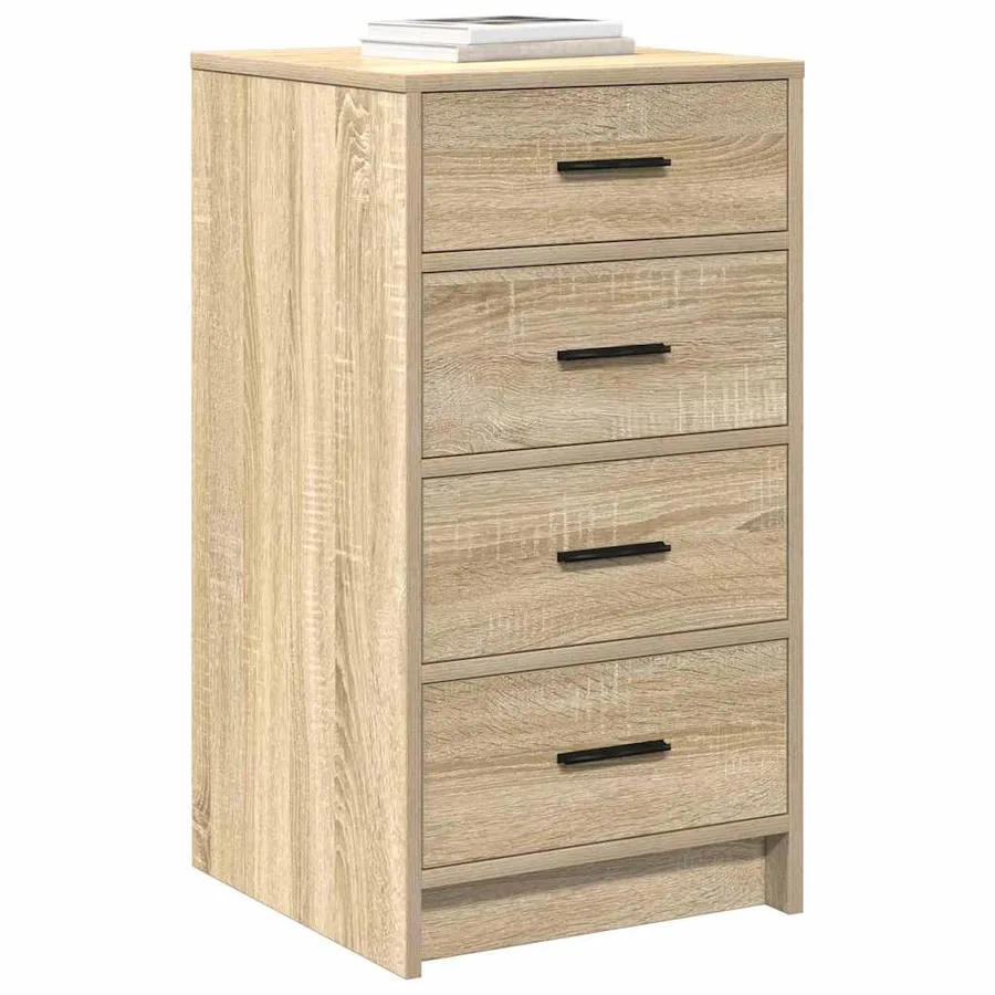 Buffet Chêne sonoma 40 x 41 x 75 cm Bois d'ingénierie - 3