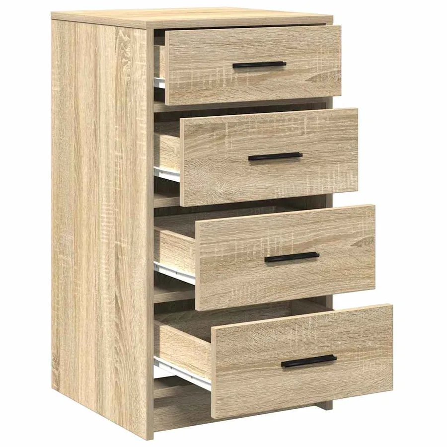 Buffet Chêne sonoma 40 x 41 x 75 cm Bois d'ingénierie - 5