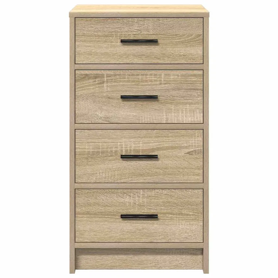Buffet Chêne sonoma 40 x 41 x 75 cm Bois d'ingénierie - 7