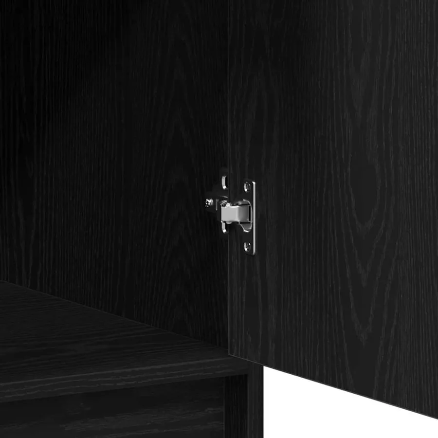Haut Armoire Chêne noir 40 x 40,5 x 135 cm Bois d'ingénierie - 11