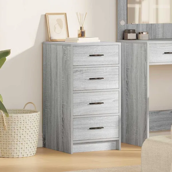 Buffet Sonoma gris 40 x 41 x 75 cm Bois d'ingénierie
