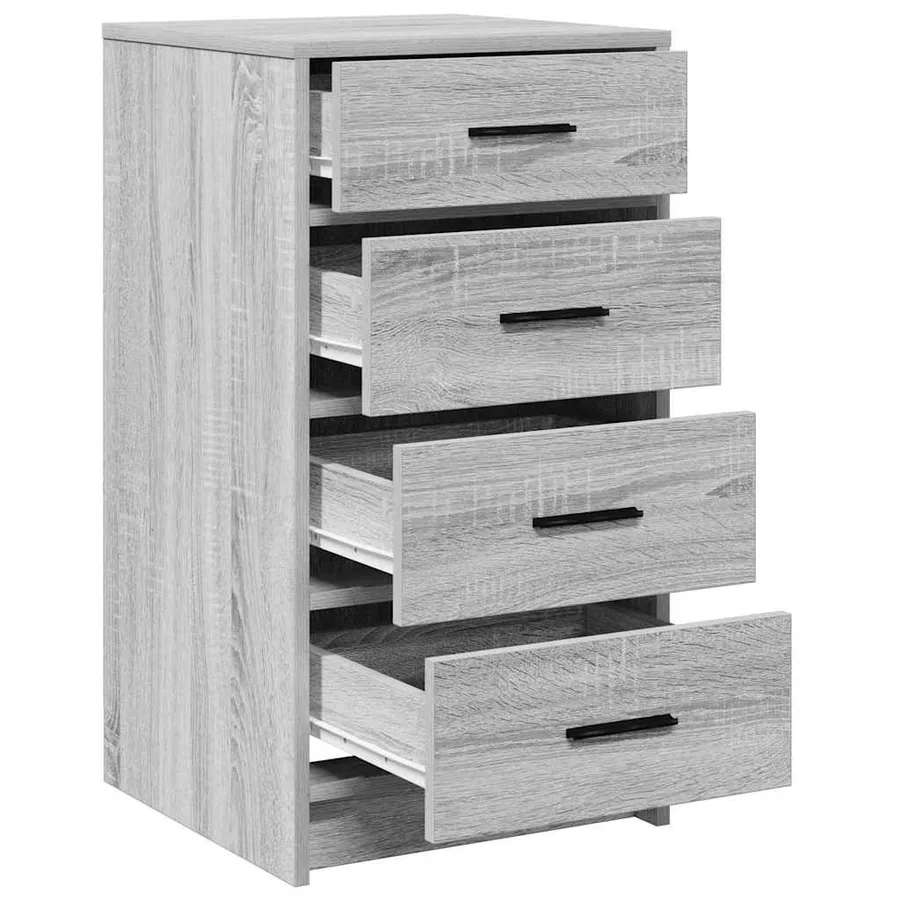 Buffet Sonoma gris 40 x 41 x 75 cm Bois d'ingénierie - 5