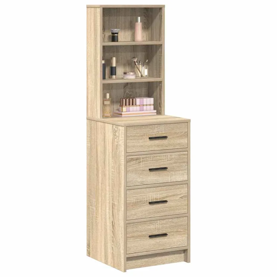 Haut Armoire Chêne sonoma 40 x 41 x 135 cm Bois d'ingénierie - 3